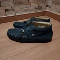 アサヒ 靴 ズック マジック 18cm 濃紺＆茶 男の子用 昭和レトロ 未使用