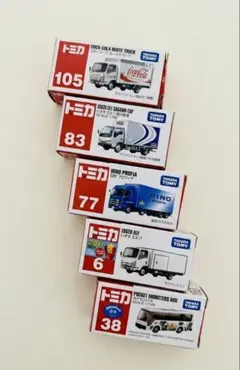 トミカ 5台セット ポケモンバス コカコーラ 佐川 日野 いすゞ