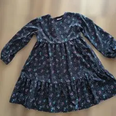 ケイトスペード花柄長袖ワンピース 140