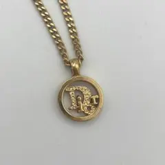 DIOR ロゴ ラウンド ネックレス