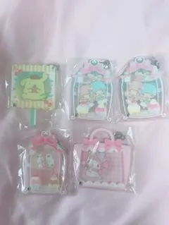 サンリオアクリルキーホルダー 5個セット