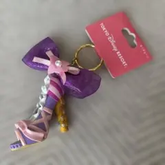 ラプンツェル ハイヒール キーホルダー レア ディズニー キーチェーン