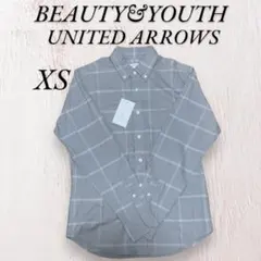 【新品未使用】BEAUTY&YOUTH UNITED ARROWSチェックシャツ