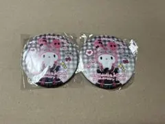 マイメロディ 缶バッジ 2個セット ハーモニーランド
