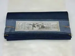 反物　民芸　城下紬　紺絣