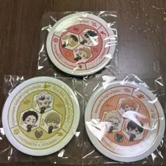 ハイキュー！！　くら寿司　寿司皿　3枚セット　新品未使用 烏野 鶯谷 音駒