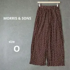 MORRIS & SONS モリスアンドサンズ ドットイージーパンツ　ブラウンのサムネイル