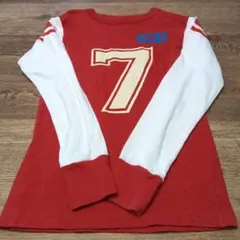 キッズ　長袖　シャツ　Sサイズ