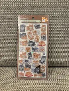 正規品 ボンボンドロップシール　芝犬　和柄