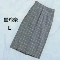 星玲奈 微細ラメ入りナロースカートLのサムネイル