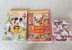 Disney ミッキーマウス メモ帳シール付