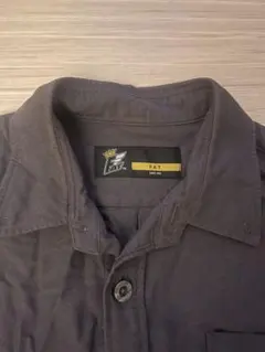 FAT グレー コットンシャツ FATサイズのサムネイル
