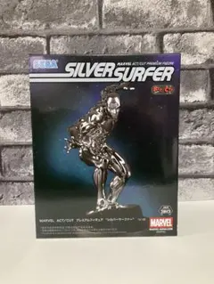MARVELACT/CUTプレミアムフィギュア シング &シルバーサーファー セガ マーベル ACT / CUT プレミアムフィギュア シルバー