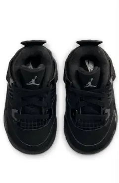 Jordan 4 Retro OG (TD) ブラック ベビーシューズ13cm