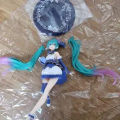 新品♡初音ミク フィギュア 青・紫 アミューズメント品