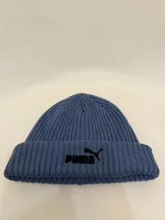 【PUMA】ブルー ニット帽 ビーニー　スポーツのサムネイル