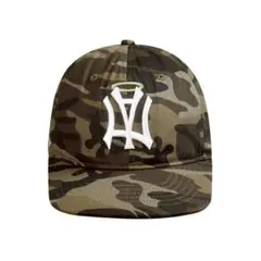 AEAE 迷彩柄 ホワイトロゴ ベースボールキャップ