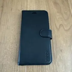TUCCH iPhone XR 対応 ケース 手帳型 スマホケース　黒　美品