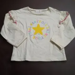 BABYDOL 星プリント 長袖カットソー110センチ