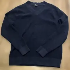 UNIQLO ネイビー Vネック セーター S