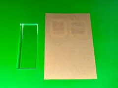 MK54☆未使用非売品クレジットカード/アクリルスタンドプレート/JCBAMEX