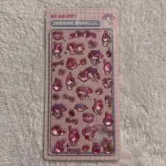 マイメロディ ボンボンドロップシール ピンク