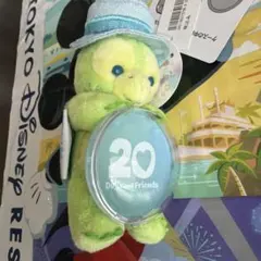 東京ディズニーシー オル・メル 20周年 ぬいぐるみバッジのサムネイル