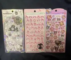m*u様 【正規品】サンリオミニボンボンドロップシール、日焼けサンリオうるちゅる