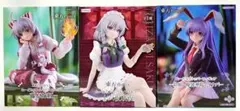 【まとめ割】 東方Project 妹紅 咲夜 イナバ フィギュア ３体セット