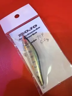 MOJO handmade works バルサミノー新品虹鱒カラー70F5.0g MOJOモジョhandmadeworksバルサミノー新品虹鱒カラー70F5.0g | Mercari