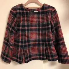 ルクールブラン　毛混合トップス