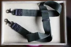 オリーブグリーン ショルダーストラップ,　ストラップ幅：４ｃm