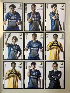 2025 FC今治会員トレーディングカード　9枚
