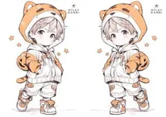 5262ハロウィントラネコ２パターンステッカー