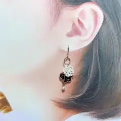 No.71 ハンドメイド　水引　ピアス