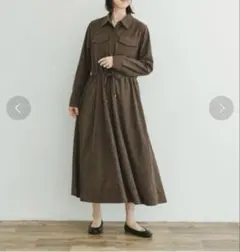 ITEMS URBANRESEARCH ピケロングシャツワンピース