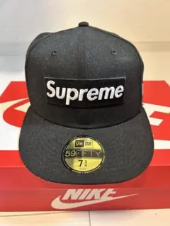 Supreme ニューエラ ベースボールキャップ 7 3/4 黒 2026年最新】supreme キャップ ニューエラ 7 3/4の人気アイテム - メルカリ