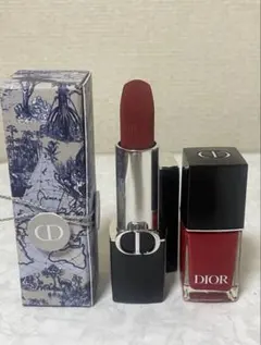 未使用Dior ルージュディオール720ベルベット＆ヴェルニ999
