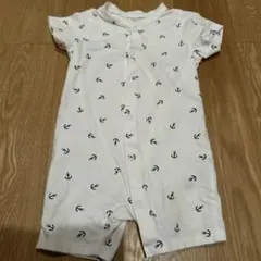H&M アンカー柄ロンパース