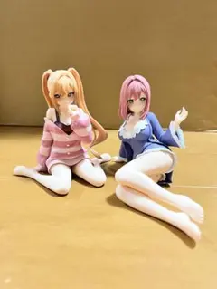 君のことが大大大大大好きな100人の彼女 院田唐音 花園羽香里 フィギュアのサムネイル