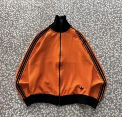adidas アディダス ヴィンテージ トラックジャケット 西ドイツ製 オレンジ