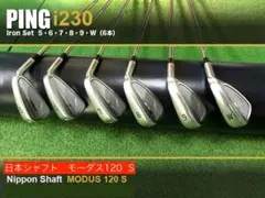 特注品 PING i240 モーダス115S 7本 赤ドット 5～U - メルカリ