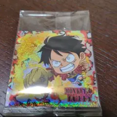 ワンピースウエハースシール　10弾 モンキー・D・ルフィ 【GR】