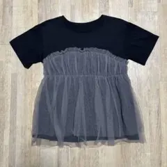 LAKOLE チュールドッキングTシャツ Mサイズのサムネイル