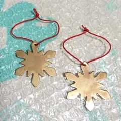 オーナメント/雪/2個セット(2)