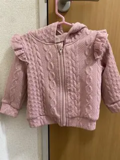 SHEIN ピンク フリル付きアウター SHEIN 　チュニックのサムネイル