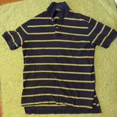Polo by Ralph Lauren ストライプ ポロシャツ L