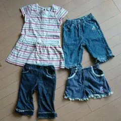 ガールズ 110㎝ 4点セット