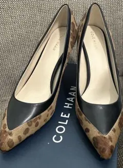 COLE HAAN ヒョウ柄 新品未使用　7B 24 コールハーン　パンプス