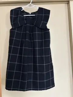 petit main チェック柄　フォーマルワンピース 100